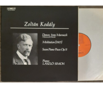 Kodaly. Piano Music. Laszlo Simon. BIS LP-194
