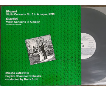 Mozart Violin Concerto 5. Mischa Lefkowitz. SEQ11104