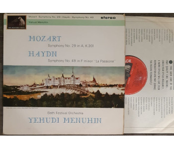 Mozart Symphony 29. Menuhin. ASD595