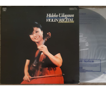 Hideko Udagawa. Violin Recital. LRS-819