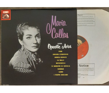 Maria Callas. Operatic Arias. ALP3824