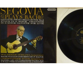 JS Bach Handel - Andrés Segovia Christopher Wood - Boulevard 4010