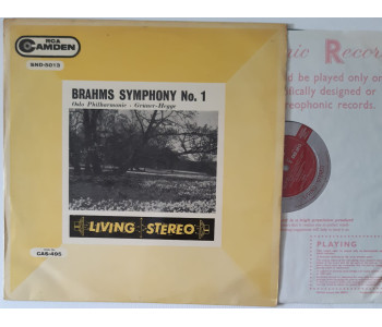Brahms. Symphony 1. Gruner-Hegge. SND5013