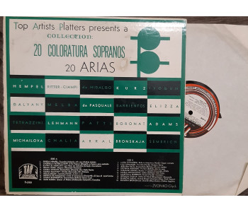 20 Coloratura Arias. Tetrazzini etc T310