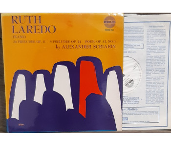 Scriabin. Preludes. Ruth Laredo. PRCM201