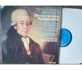 Mozart last 4 Symphonies. Joseph Keilberth. Telefunken 2 LPs