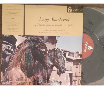 Boccherini. Cello Sonatas. Egidio Roveda 60CS540