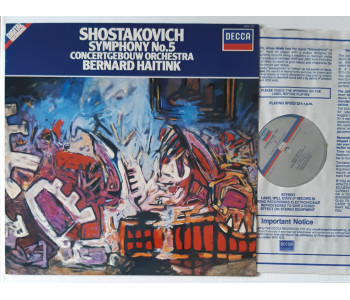 Shostakovich Symphony No 5 Bernard Haitink Decca SXDL7551