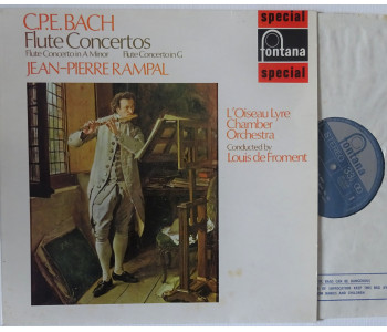 CPE Bach. Flute Concertos. Fontana SFL14126