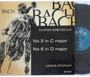JS Bach. Cello Suites 3, 6. Janos Starker. XID5161 Saga