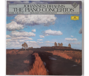 Brahms Piano concertos 1 and 2 Emil Gilels. DG 413229-1
