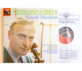 Mendelssohn. Violin Concerto. Menuhin. ASD334