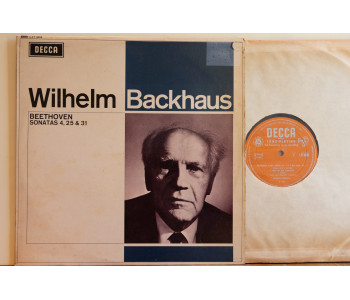 Beethoven Sonatas 4, 25, 31. Backhaus. LXT6300