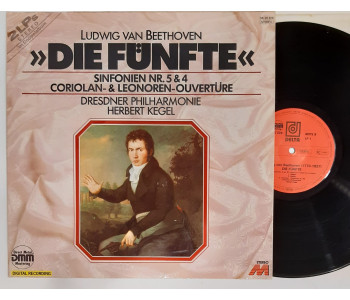 Beethoven Symphonies 5 and 4. Herbert Kegel. DA20226 Delta.