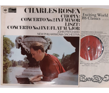 Chopin Piano Concerto 2. Liszt Piano concerto 1. Charles Rosen. CBS 61094