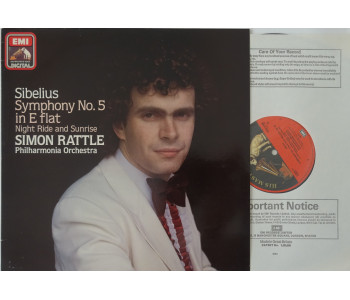 Sibelius Symphony No 5. Rattle. EMI Digital ASD4168