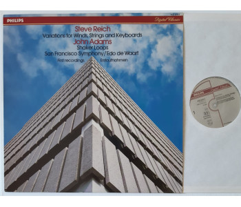 Steve Reich + John Adams First Recordings Philips 412214-1