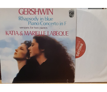 Gershwin. Piano Concerto in F. Labeque Sisters. 9500917 Dutch