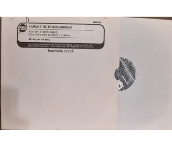 Stockhausen. Various Pieces. HM795