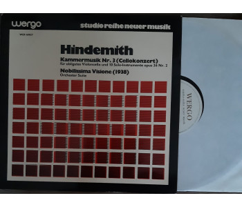 Hindemith. Kammermusik No 3. Wergo. WER60027
