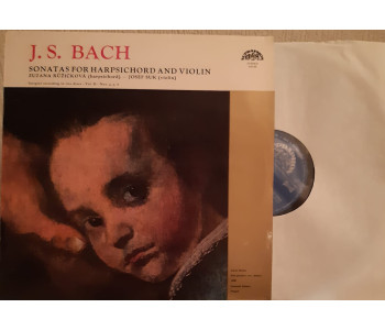 JS Bach Violin and Harpsichord Sonatas. Josef Suk. 50550 Stereo
