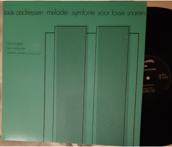 Andriessen. Melodie. Frans Bruggen. babel 8633-2