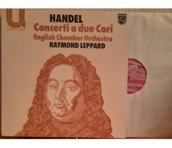 Handel. Concertos for 2 horns. Leppard. 6580212