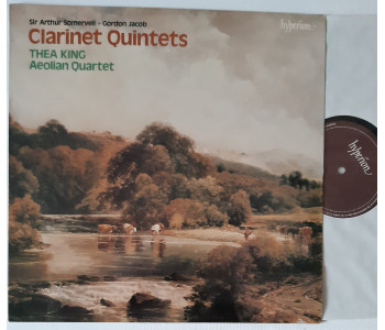 Jacob and Somerville. Clarinet Quintets. Thea King. Aeolian Quartet. Hyperion A66011
