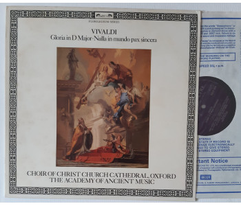 Vivaldi. Gloria In D Major  Hogwood. Emma Kirkby. DSLO554