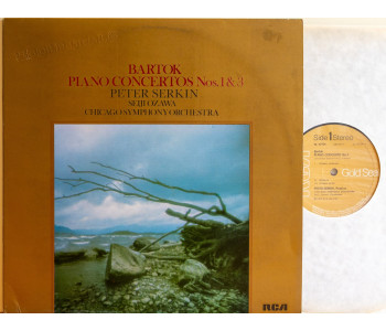Bartok. Piano Concertos 1 and 3. Peter Serkin. RCA GL42704