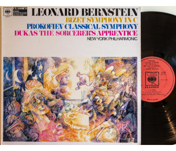 Bizet Symphony In C. Bernstein. CBS 61071