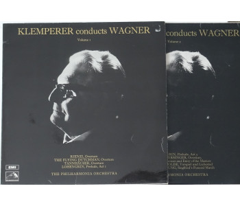 Wagner. Orchestral music. Volume 1 and 2. Klemperer. ASD2695-96
