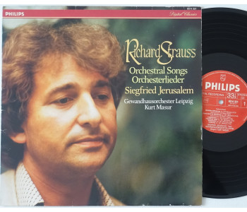 Richard Strauss. Orchestral Songs. Siegfried Jerusalem. Philips. 6514321