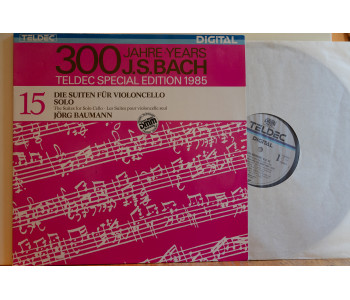 JS Bach. Cello Suites. Jörg Baumann. Teldec 6.48245
