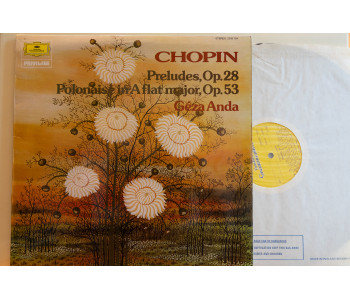 Chopin Preludes Op 28. Geza Anda. 2535154 DG