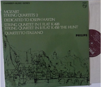 Mozart String Quartets K428 K458. Italian Quartet. SAL3633
